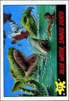 Dinosaurs Attack! (Base Set) card 17 Blue Water, Savage Death