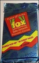 Ultra Fox Kids Network card 2 Sealed Pack
