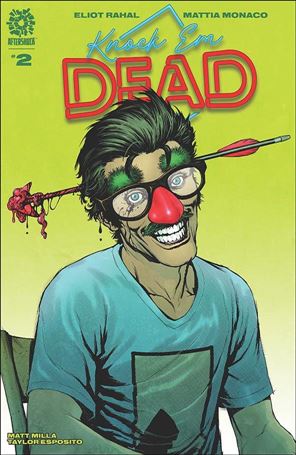 Knock em Dead issue 2 Andy Clarke Cover