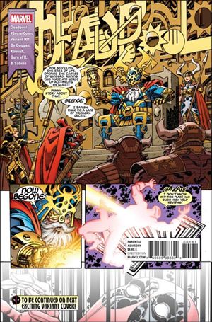 Deadpool (2016) issue 1-B Scott Koblish Secret Comic Cover