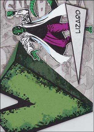 Marvel Beginnings: Series 3 (Villains Die-Cut Subset) card V-22 Lizard