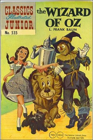 Classics Illustrated Junior issue 535-H HRN 576 - Twin Circle Edition