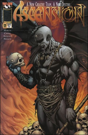 Ascension issue 20 Brian Ching Cover