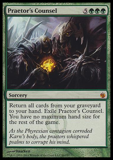 Magic the Gathering: Mirrodin Besieged (Base Set) card 88 Praetor's Counsel