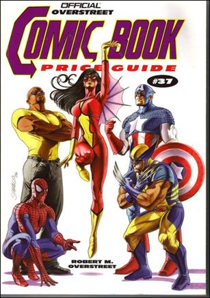 Official Overstreet Comic Book Price Guide issue 37-C  Mark Sparacio New Avengers Cover