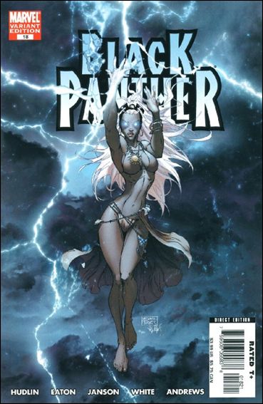 Black Panther (2005) issue 18-B Michael Turner Cover