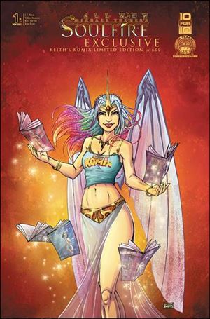 Michael Turner's Soulfire (2013) issue 1-D24 Serena Guerra Keith's Komix Cover 1/600