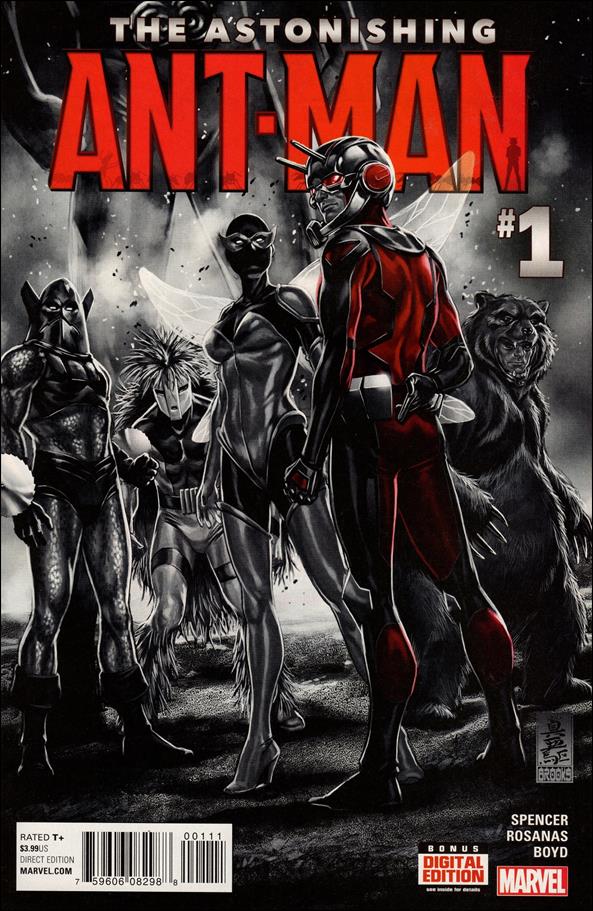 Astonishing Ant-Man issue 1 Mark Brooks Cover