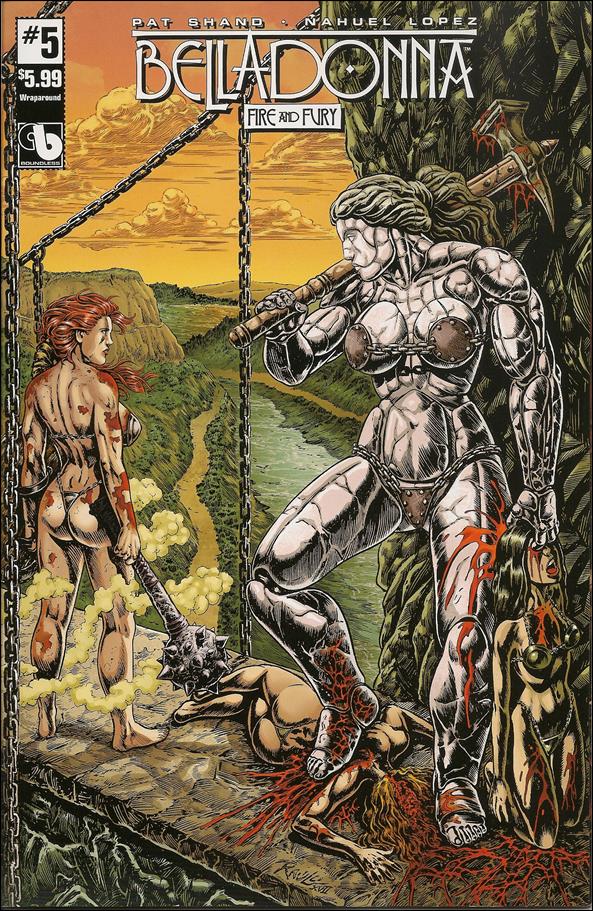 Belladonna: Fire & Fury issue 5-B Raulo Caceres Wraparound Cover