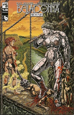 Belladonna: Fire & Fury issue 5-B Raulo Caceres Wraparound Cover