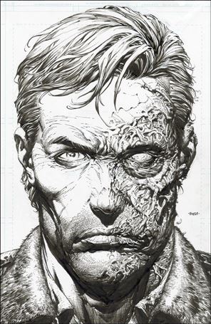 Walking Dead Deluxe issue 1-I David Finch 1:25 B&W Virgin Cover (2nd Printing)