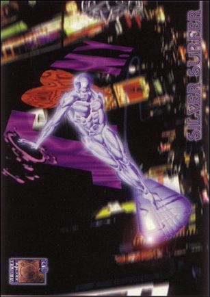 Marvel Premium QFX (Base Set) card 3 Silver Surfer