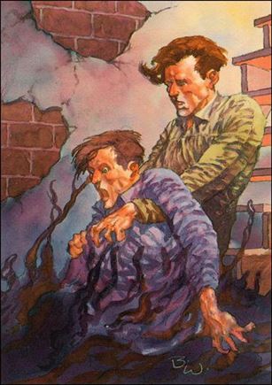Bernie Wrightson II: More Macabre (Base Set) card 48 Damp Cellar
