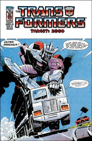 Transformers: Target 2006 issue 4-B Standard Retro Cover