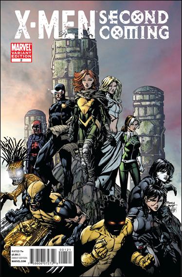 X-Men: Second Coming issue 2-B David Finch 1:50 Cover
