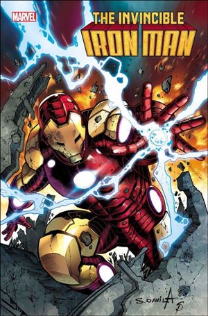 Invincible Iron Man (2022) issue 7-C Sergio Fernandez Davila Cover