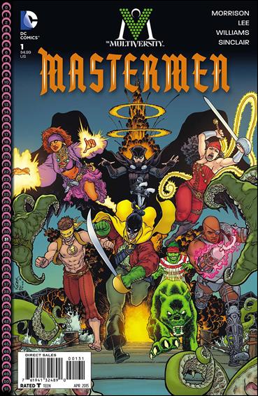 Multiversity: Mastermen issue 1-C Aaron Kuder 1:25 Cover