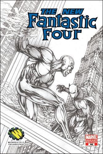 Fantastic Four (1961) issue 546-B Wizard World Philadelphia Sketch Cover