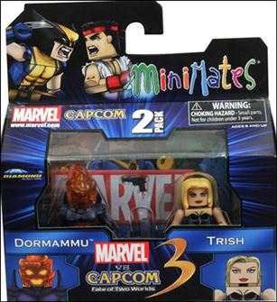 Marvel vs Capcom 3 Minimates figure 5 Dormammu and Trish (TRU)