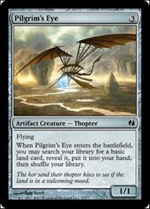 Magic the Gathering: Duel Decks: Venser vs. Koth (Base Set) card 47 Pilgrim's Eye