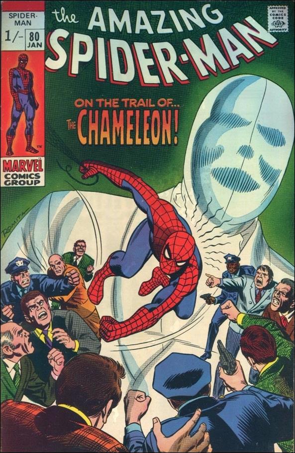 Amazing Spider-Man (1963) issue 80-B UK Price Cover