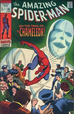 Amazing Spider-Man (1963) issue 80-B UK Price Cover