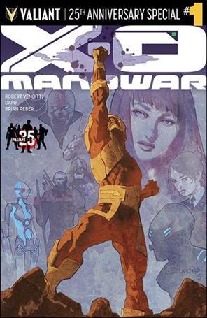 X-O Manowar: Valiant 25th Anniversary Special issue 1 Cary Nord Cover