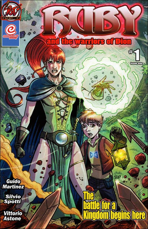 Ruby and the Warriors of Dion issue 1 Standard Cover