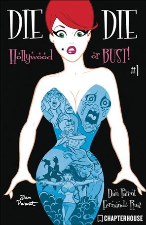 Die Kitty Die! Hollywood or Bust issue 1-B Dan Parent Cover