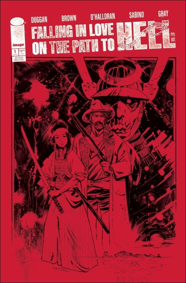 Falling in Love on the Path to Hell issue 1-H Garry Brown Cover (Second Printing)