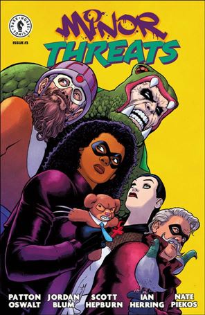 Minor Threats issue 3-B Kevin Maguire Cover