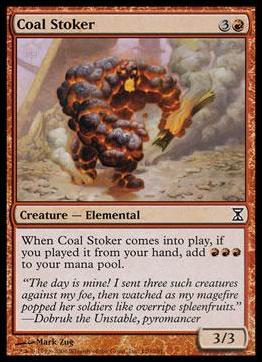 Magic the Gathering: Time Spiral (Base Set) card 150 Coal Stoker