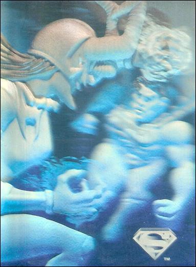 Superman Holo Series (Silver Holoaction Subset) card H2 Blaze 
