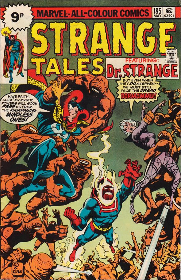 Strange Tales (1951) issue 185-B UK Price Cover