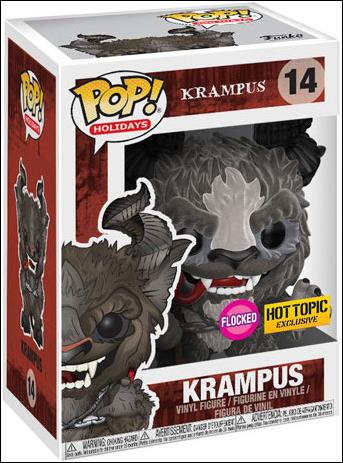 POP! Holidays figure 14-C Krampus (Flocked) Hot Topic Exclusive