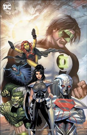 Titans (2016) issue 34-B Tyler Kirkham Cover