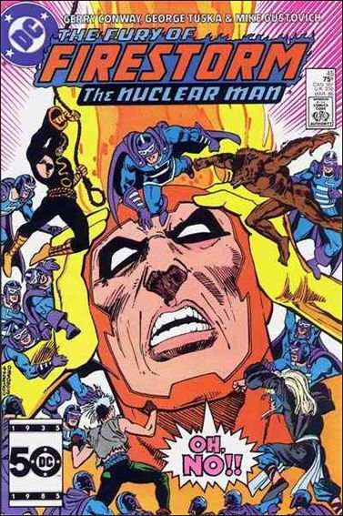 Fury of Firestorm 45-A by DC