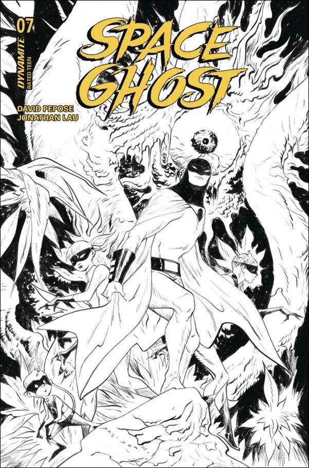 Space Ghost (2024) issue 7-H Jae Lee B&W 1:15 Cardstock Cover