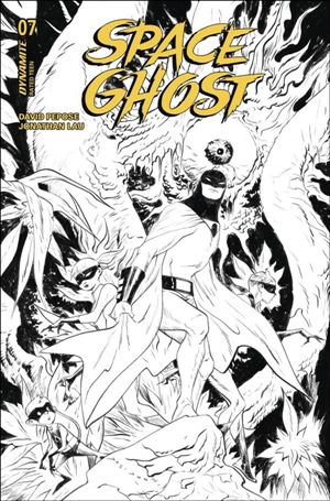 Space Ghost (2024) issue 7-H Jae Lee B&W 1:15 Cardstock Cover