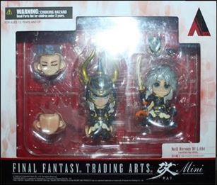 Final Fantasy Trading Arts ~ Kai ~ Minis figure 13 Heroes of Light from Dissidia Final Fantasy