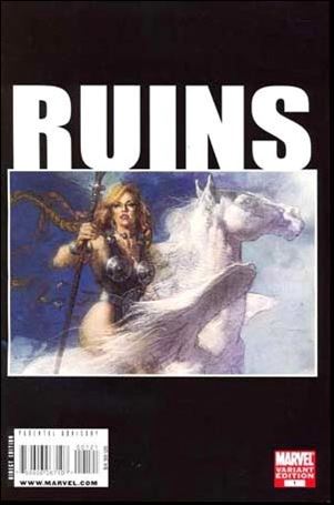 Ruins (2009) issue 1-B Valkyrie Cover