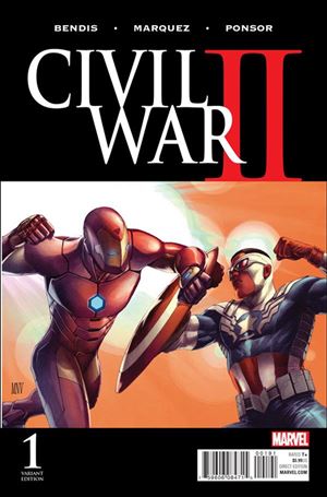 Civil War II issue 1-H Steve McNiven 1:100 Cover