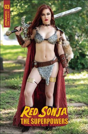 Red Sonja: The Superpowers issue 3-E Cosplay Photo Cover