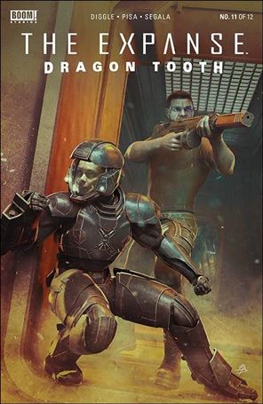 Expanse: The Dragon Tooth issue 11-B Björn Barends Cover