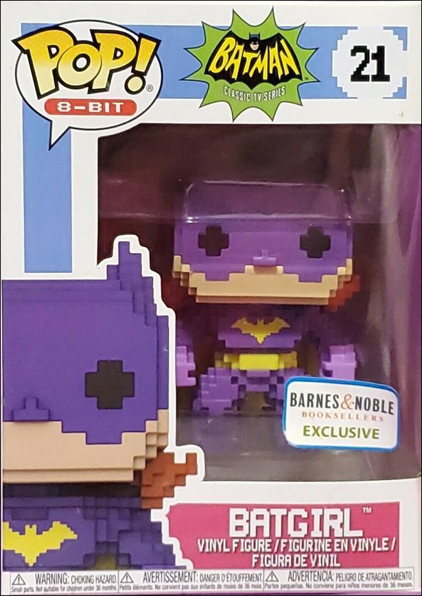 POP! 8-Bit figure 21 Batgirl (1966 TV Show) Barnes & Noble