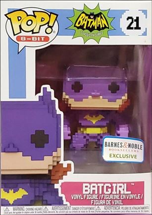 POP! 8-Bit figure 21 Batgirl (1966 TV Show) Barnes & Noble