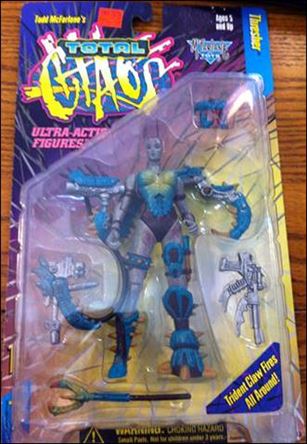 Total Chaos (Series 1) figure 7-C Thresher Gray Skin/Blue Armor Variant