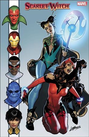Scarlet Witch (2023) issue 7-B Pablo Villalobos Homage Cover