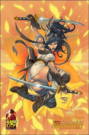 Executive Assistant: Assassins issue 16-D Paolo Pantalena Alamo City Comic Con Cover 1/200