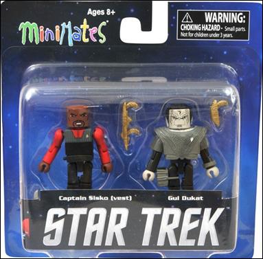 Star Trek Legacy Minimates (Toys R Us) figure 4 Captain Sisko (Vest) and Gul Dukat